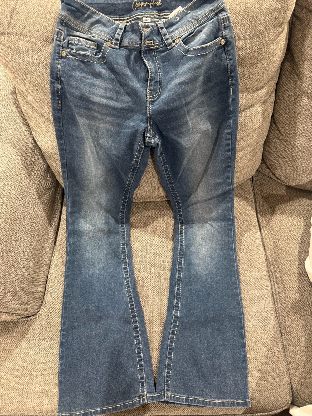 Women’s Blue Denim flare bootcut Jeans